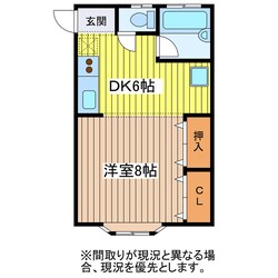 コイハイツの物件間取画像